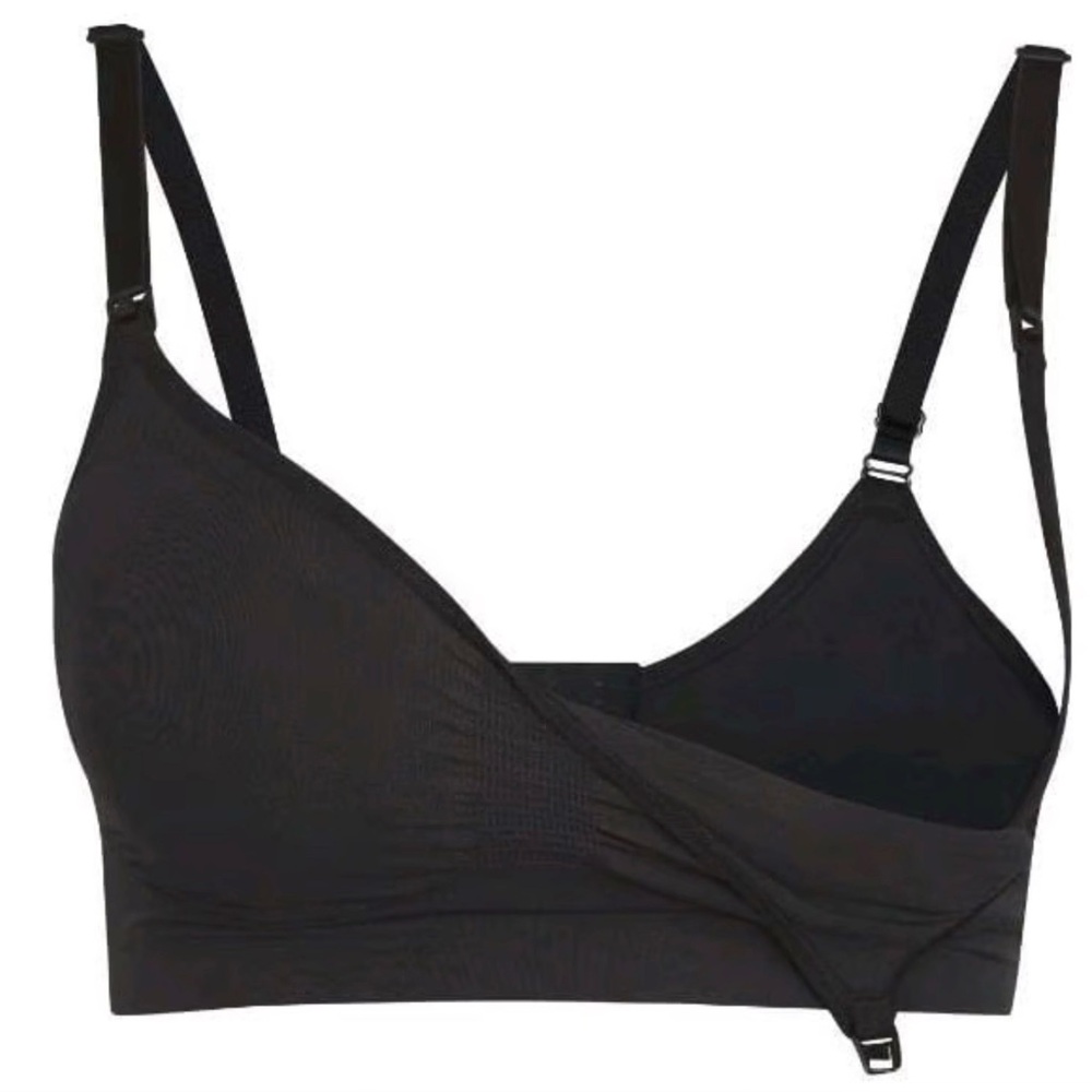 Skims Maternity Nursing Sculpting Bra - Onyx